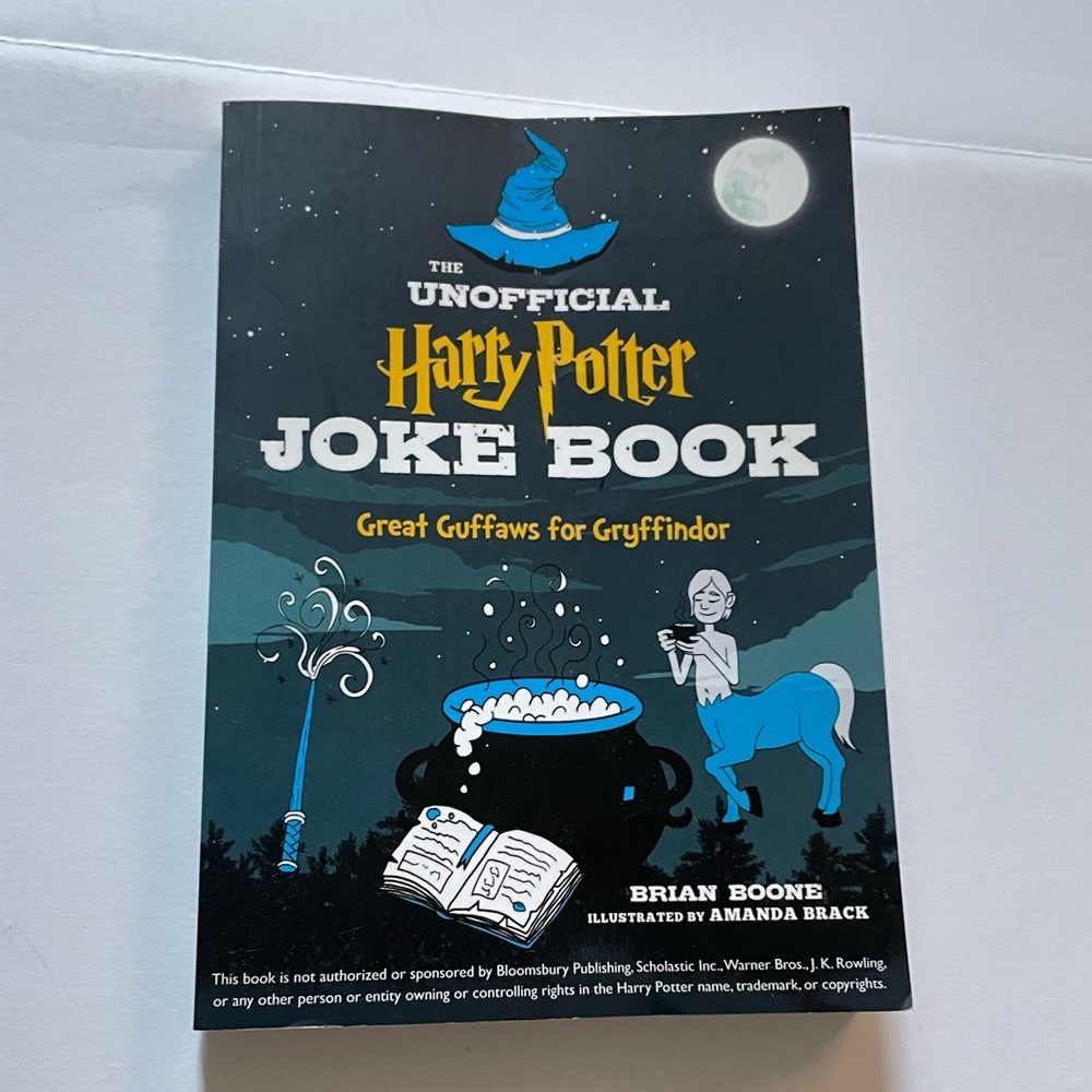 Unofficial Harry Potter Joke Book, Paperback 165 Page